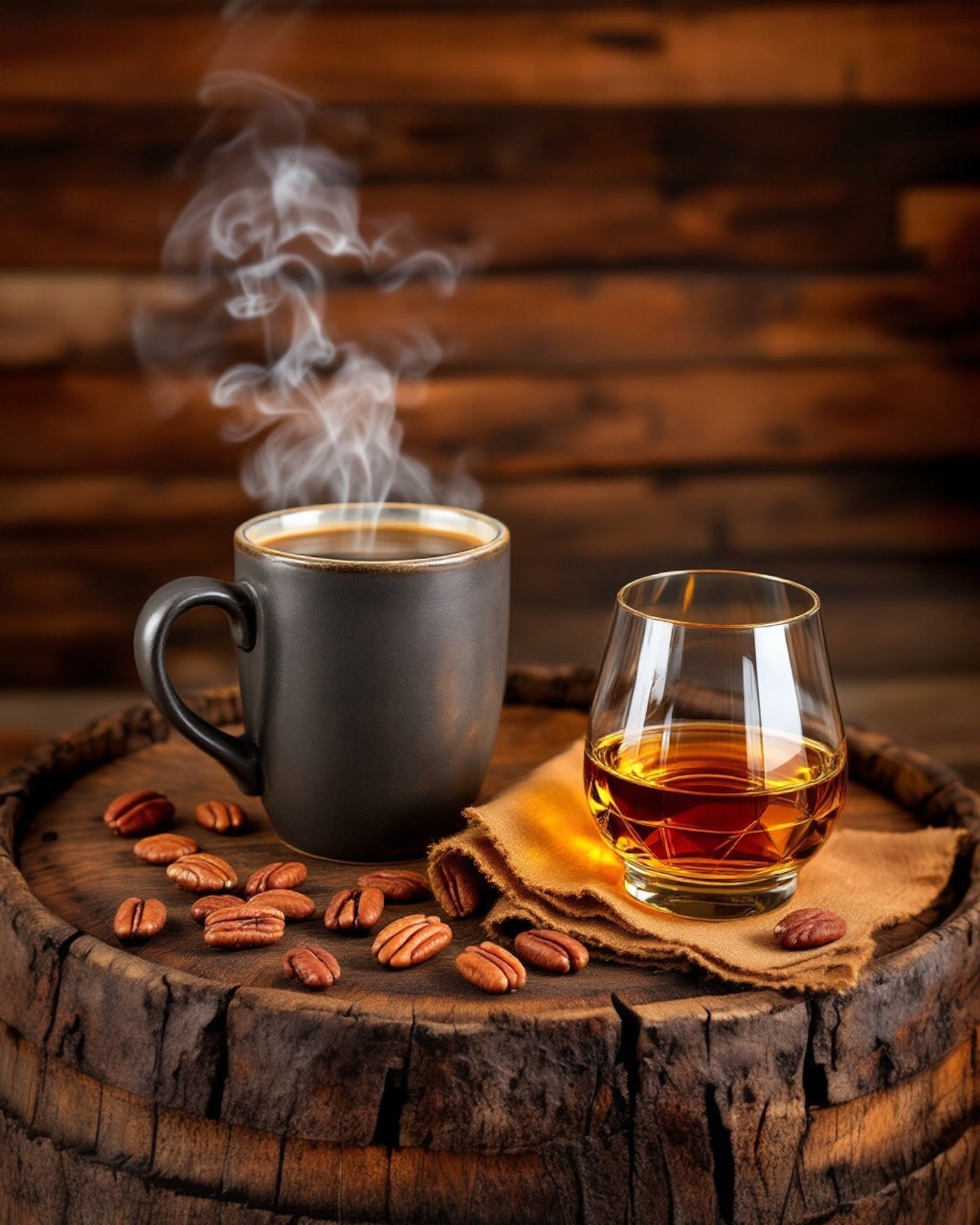 SADDLE MAKER’S BREW™ Bourbon & Pecan, Medium Roast, Whole Bean