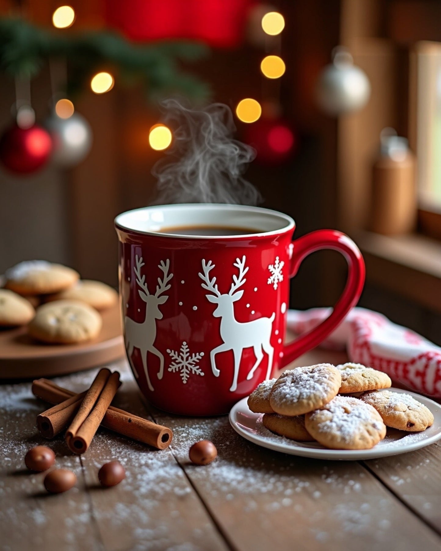 COWBOY CHRISTMAS Hazelnut & Cinnamon Spice, Whole Bean