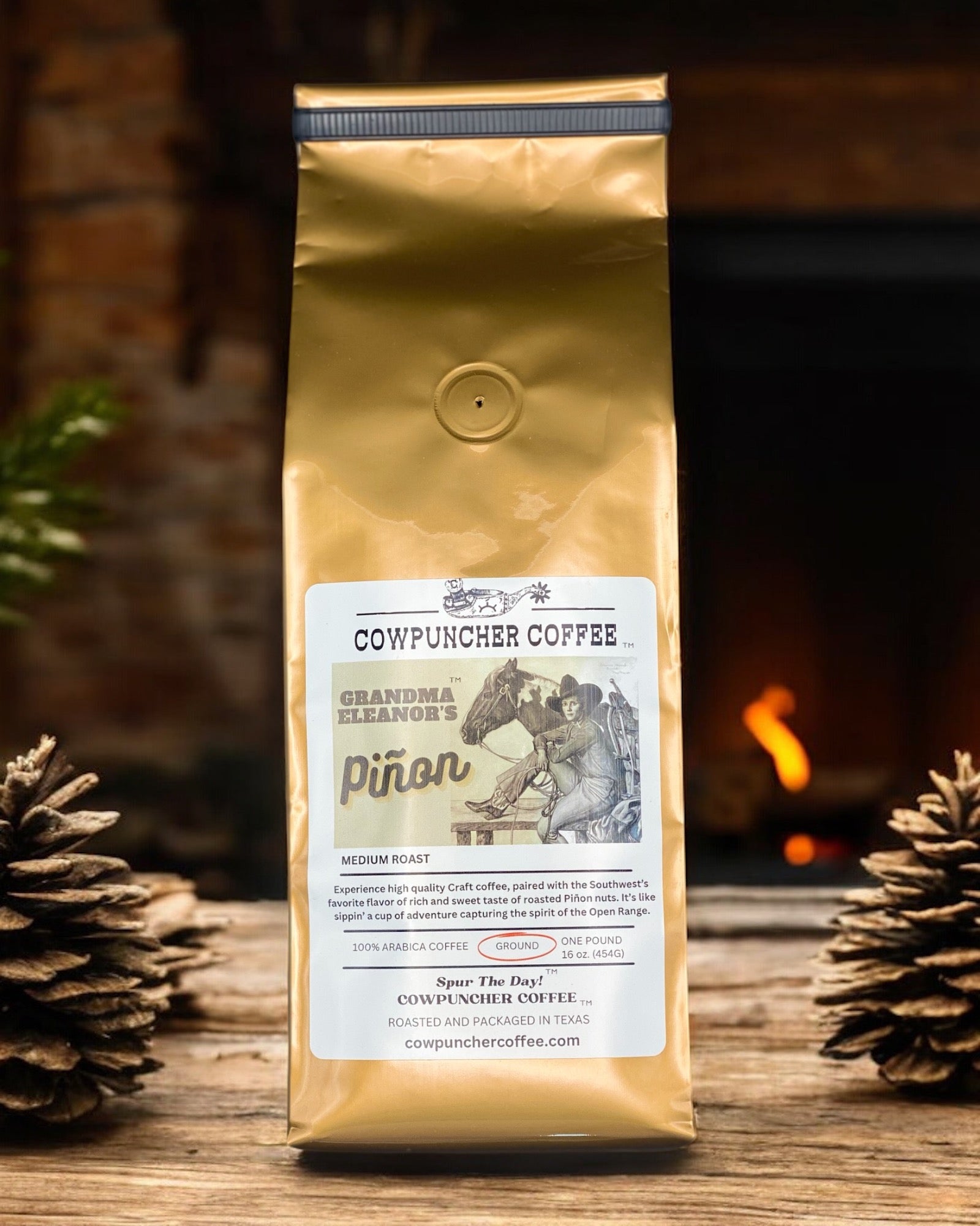 GRANDMA ELEANOR'S Piñon Medium Roast, Ground