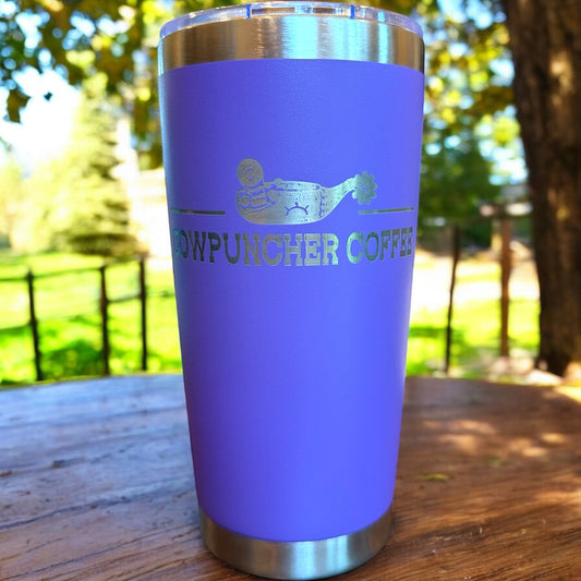Purple - 20oz Stainless Steel Tumbler