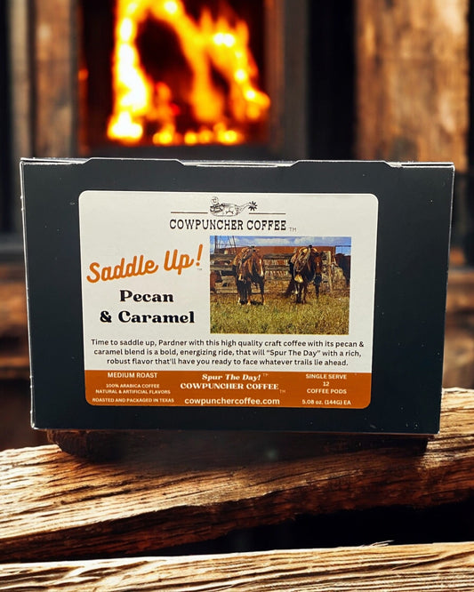 12 Count K-Kups SADDLE UP!                   Pecan & Caramel Medium Roast