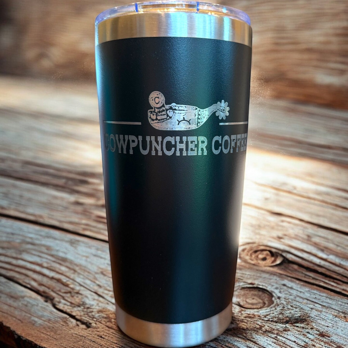 Black - 20oz Stainless Steel Tumbler