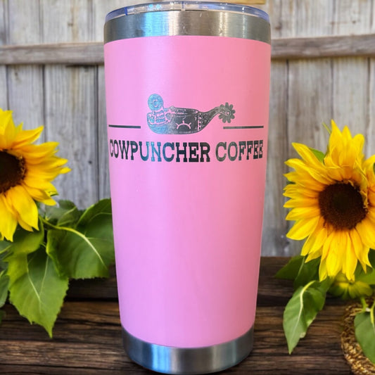Pink - 20oz Stainless Steel Tumbler