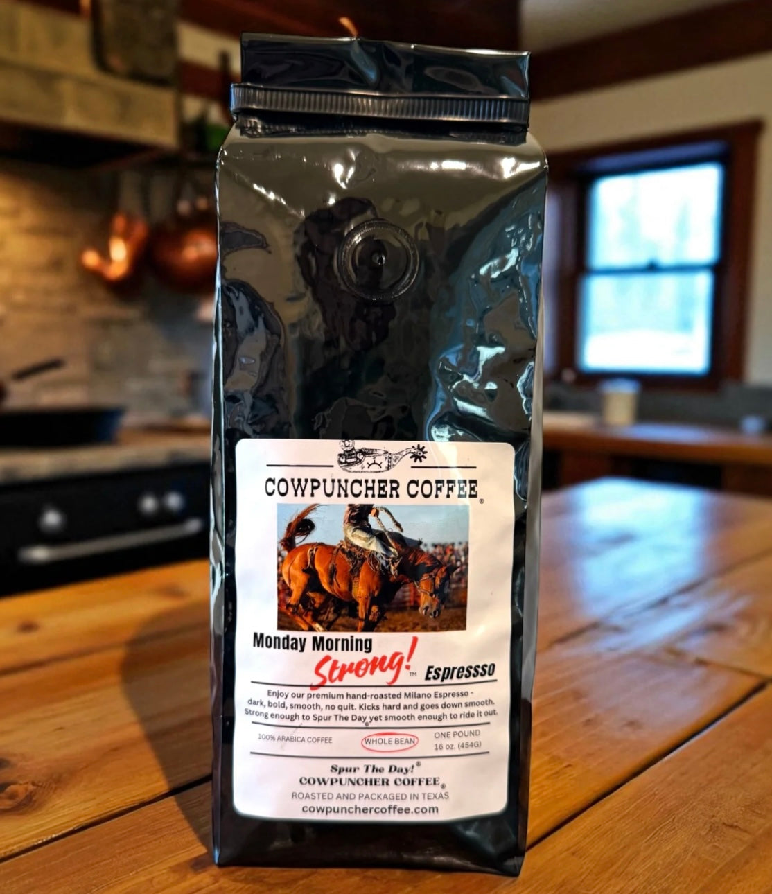 Espresso-Monday Morning Strong! Milano Espresso Whole Beans